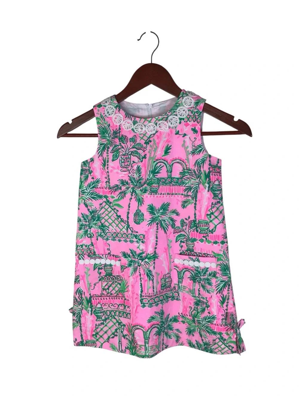 Lilly Pultizer Classic Shift Dress in Mandevilla Baby Always Worth It Size 6. - Picture 1 of 8